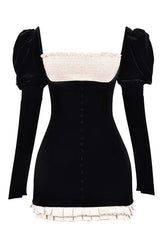 Azaria Black Vintage Dress